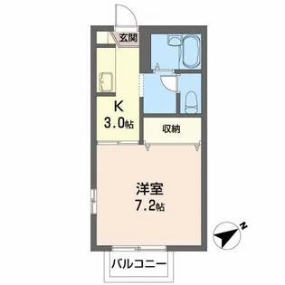 ディアス八桜 II【2階】の間取り