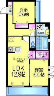 Green Forest【2階】の間取り