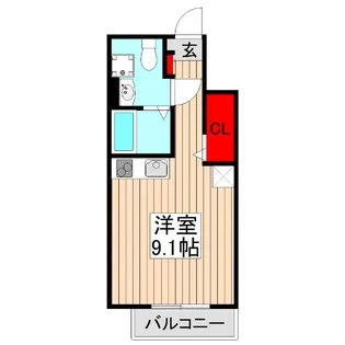 レピュア成増レジデンス【1階】の間取り