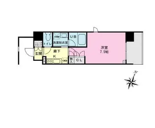 Urban Link大森海岸【5階】の間取り