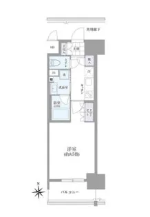 OKBアヴェニール菊井町【7階】の間取り