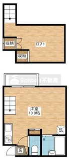 ハイツ翼II【2階】の間取り