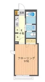 ラ・セントロ【1階】の間取り