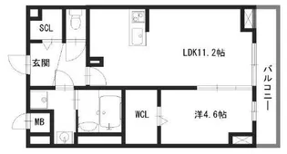 さくら三左衛門堀【2階】の間取り