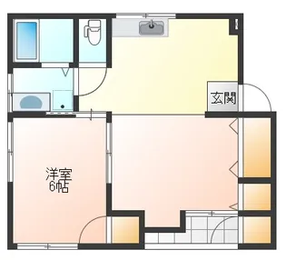 セルシオB【1階】の間取り
