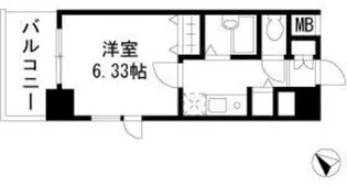 ドエルイン月島【4階】の間取り
