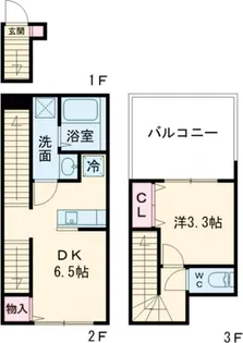 ソルナクレイシア二子玉川の間取り