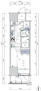 ライジングプレイス亀戸【12階】の間取り