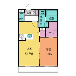 VELTEX KONOMIYA【2階】の間取り