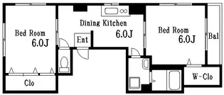 石黒ビル【3階】の間取り