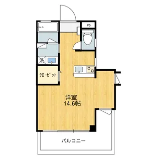 クレタマンション【2階】の間取り