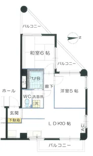 ハイム151吉野【3階】の間取り