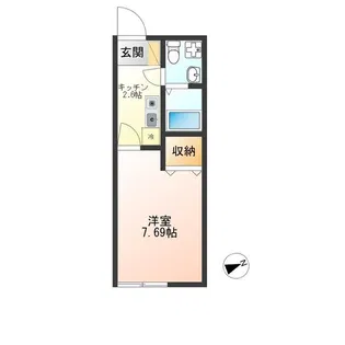 リブランシェ【1階】の間取り