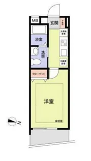 ピアコートTM練馬春日町弐番館【2階】の間取り