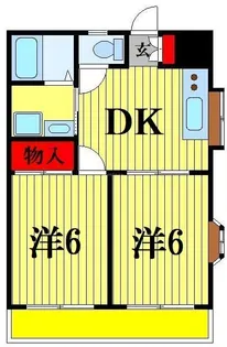 ラフィーヌ池田1番館【1階】の間取り