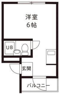 フレグランス八王子A【4階】の間取り