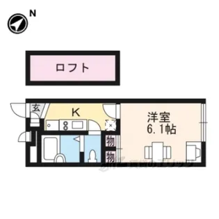 レオパレス芹美武【2階】の間取り