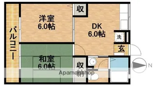 トレイシュアルボレーII【2階】の間取り
