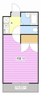 サウスエンジェル【2階】の間取り