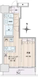エスティメゾン錦糸町2【6階】の間取り