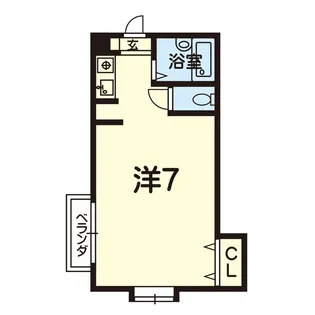 新屋敷壱番館【3階】の間取り