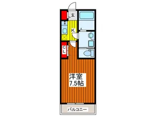 ベルアルブル【2階】の間取り