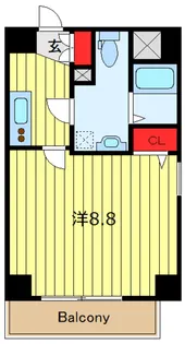アプレシティ三ノ輪【6階】の間取り