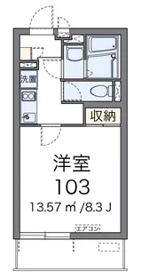 TAKAゼータ【2階】の間取り