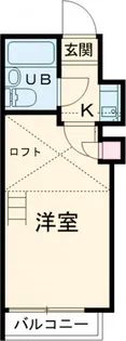 メゾンフレール【1階】の間取り