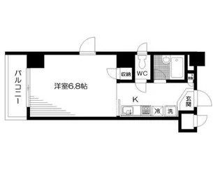 錦糸町フラット【4階】の間取り