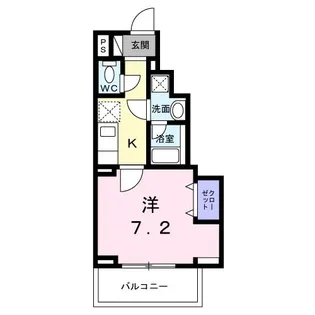 中宮町マンション(027390401)【4階】の間取り