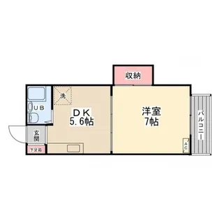 ラフィーヌ新田【2階】の間取り