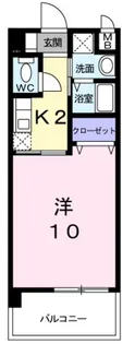カレント.タウニー【2階】の間取り