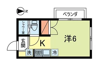 松栄館【3階】の間取り