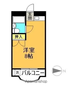 メゾン河合【2階】の間取り