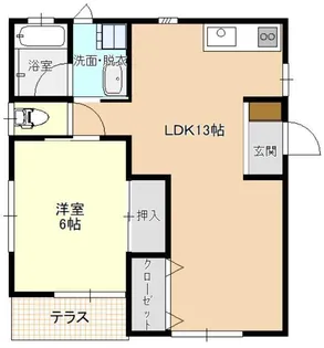サンヒルつくば5【1階】の間取り