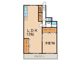 中村ビルの間取り