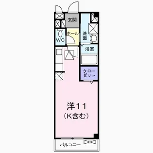 ヴィオラi【1階】の間取り