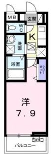 Belle Fleur【1階】の間取り