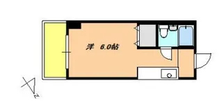 アドラシオン橋本【8階】の間取り
