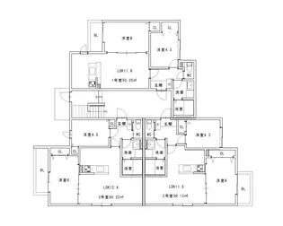 リタリッチ井尻南【1階】の間取り