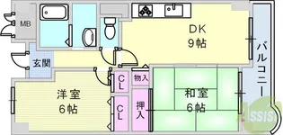 エスポワール・ダイエイ【6階】の間取り
