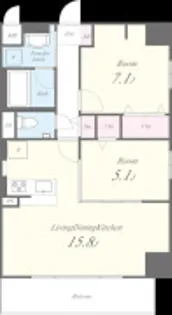 PRIME RESIDENCE NAMIKI【3階】の間取り