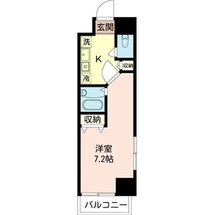 エスペランサK2【6階】の間取り