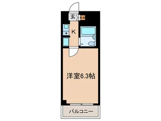 ヴィレ東雪谷【3階】の間取り