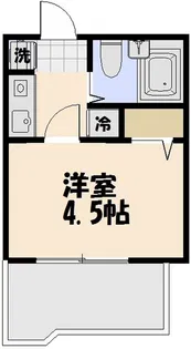 ジュネスシティ駅前【11階】の間取り