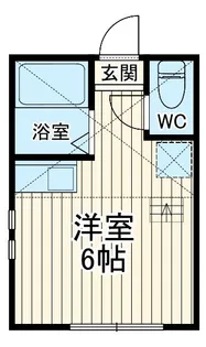 ユナイト横浜オリヴェイラ【2階】の間取り