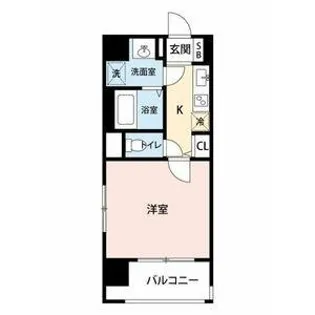 オーククレストビル【8階】の間取り