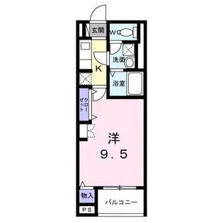 カーサ コロレ【3階】の間取り