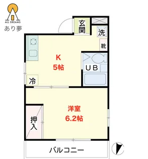 リンデンハイム【3階】の間取り